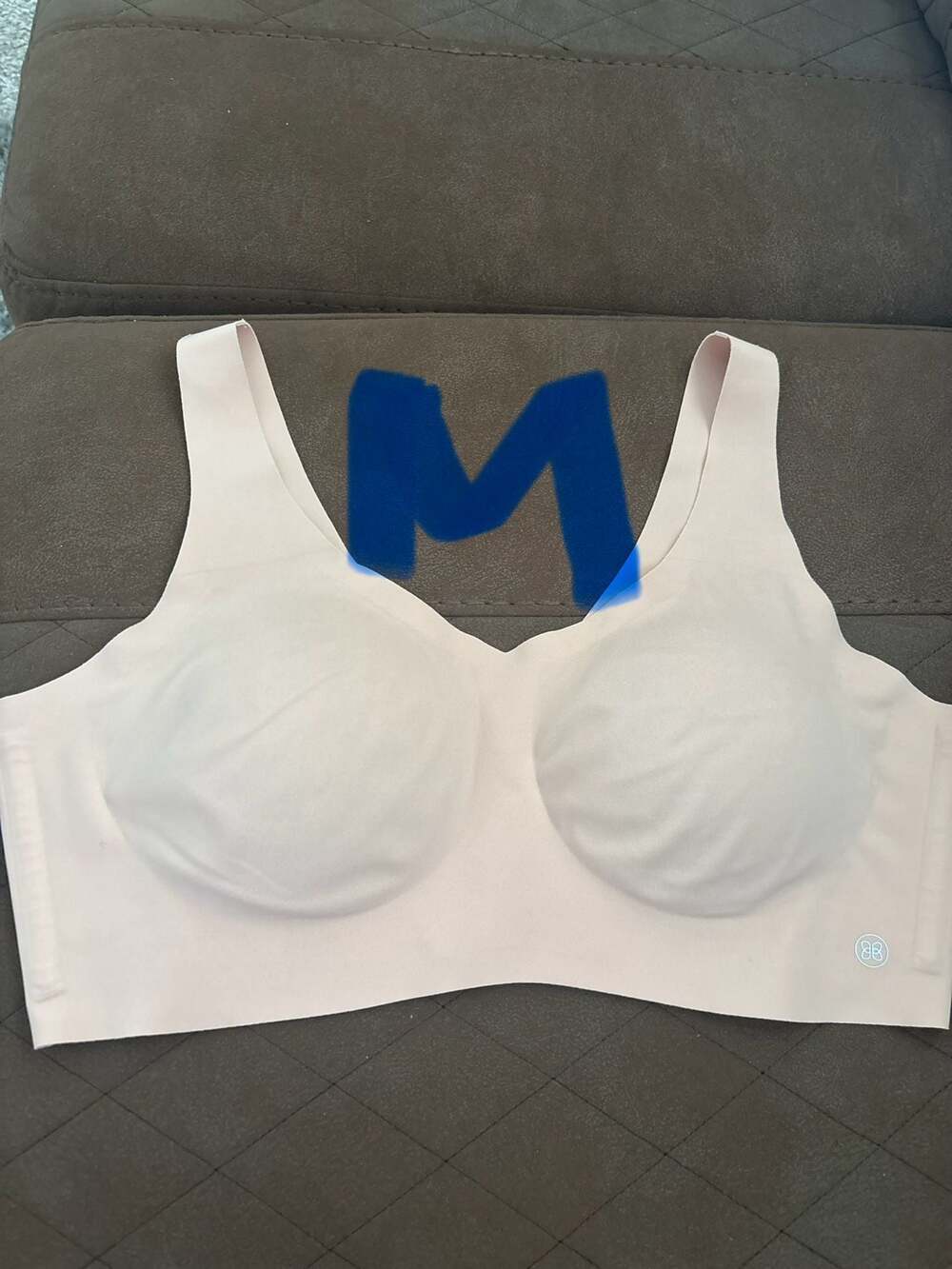 Lot of 3 Breezies Seamless Unlined Wirefree Comfort Bras Pastel Colors - Picture 2 of 15